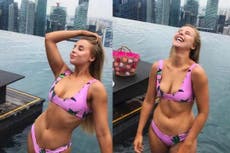 Fitness blogger reveals the truth behind bikini pictures