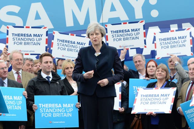 The allegations against Theresa May’s party have been described as ‘extremely serious’