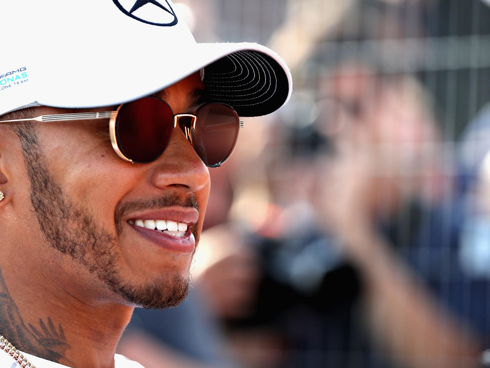 Lewis Hamilton said it was good to be back