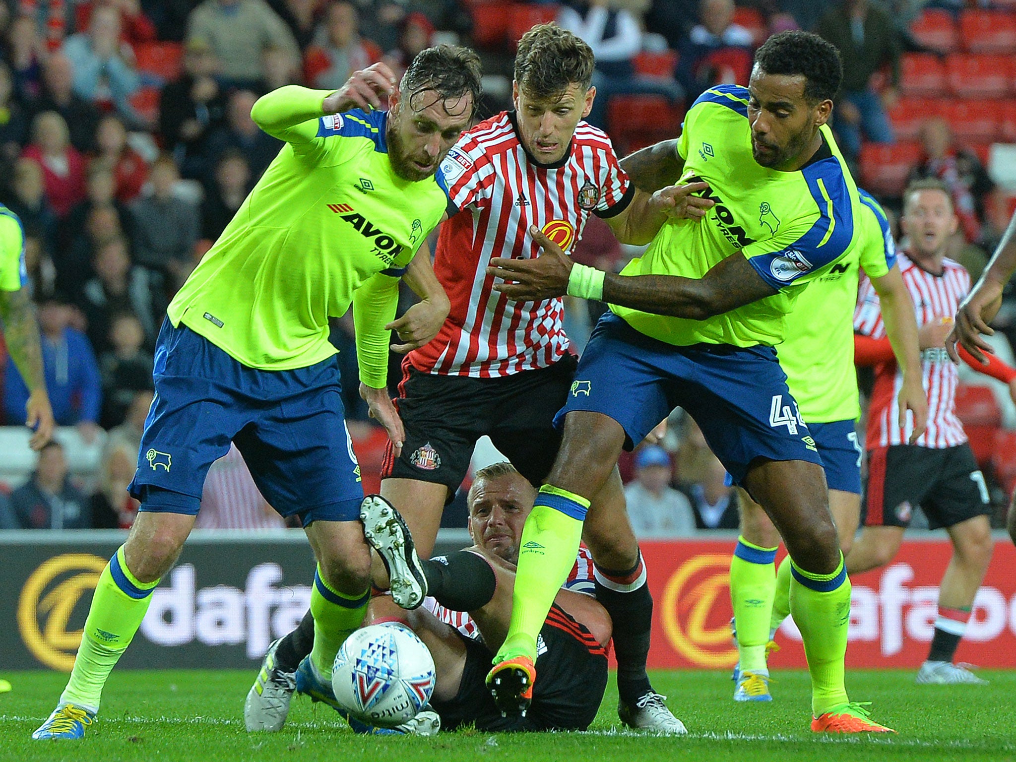 Sunderland drew 1-1 with Derby earlier this month
