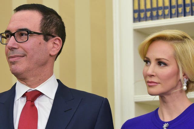 Treasury Secretary Steve Mnuchin and wife Louise Linton may have used taxpayer money for a personal trip to view the solar eclipse. 