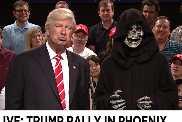 Alec Baldwin impersonates Donald Trump on "Weekend Update"