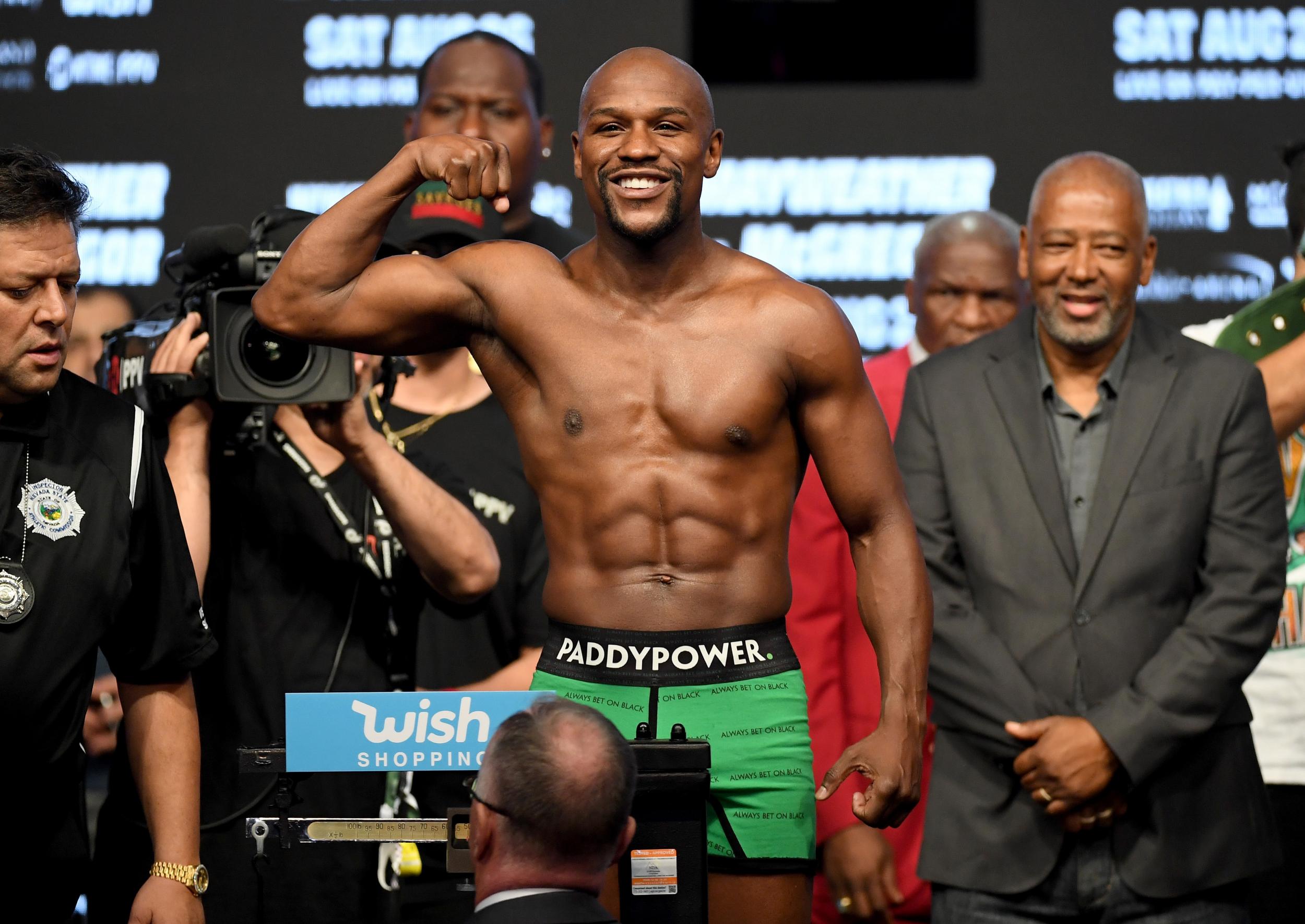 Mayweather revels in playing the villain