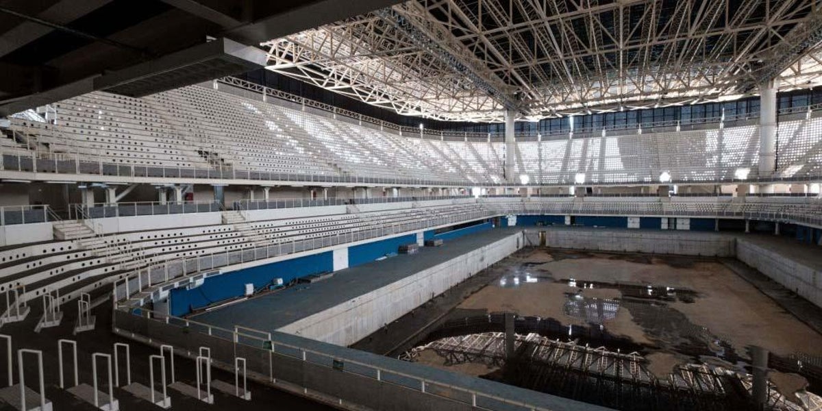 Haunting Pictures Show What The Abandoned Rio Olympic Park Looks Like Now Indy100 Indy100