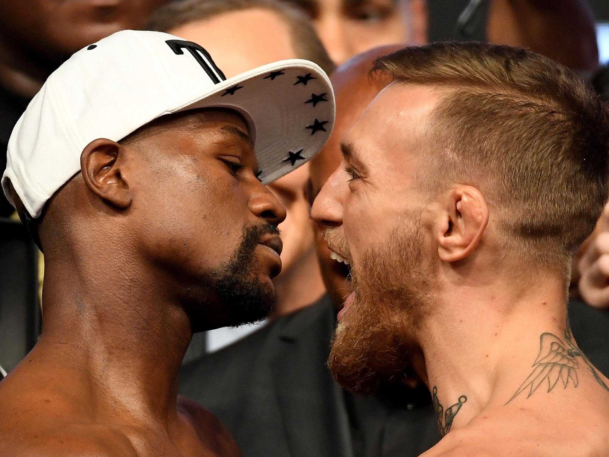 Floyd Mayweather and Conor McGregor finally face off in the early hours of Sunday morning