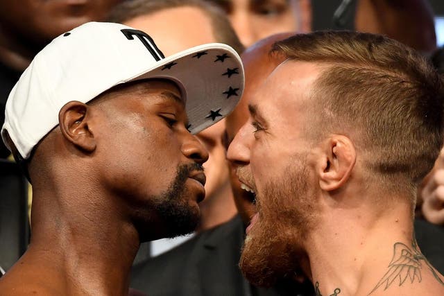 Floyd Mayweather and Conor McGregor finally face off in the early hours of Sunday morning