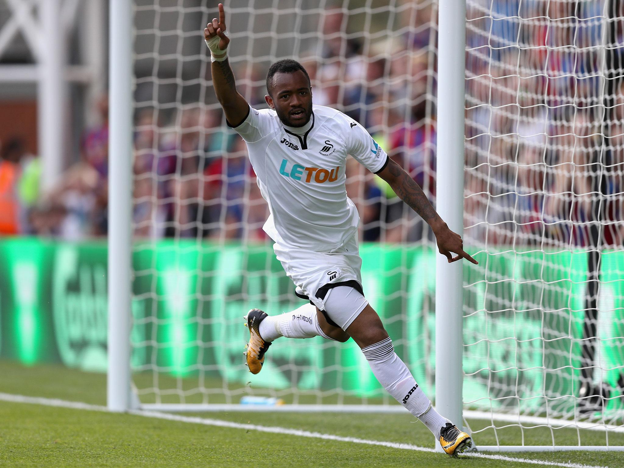 &#13;
Ayew scored the second to seal the three points &#13;