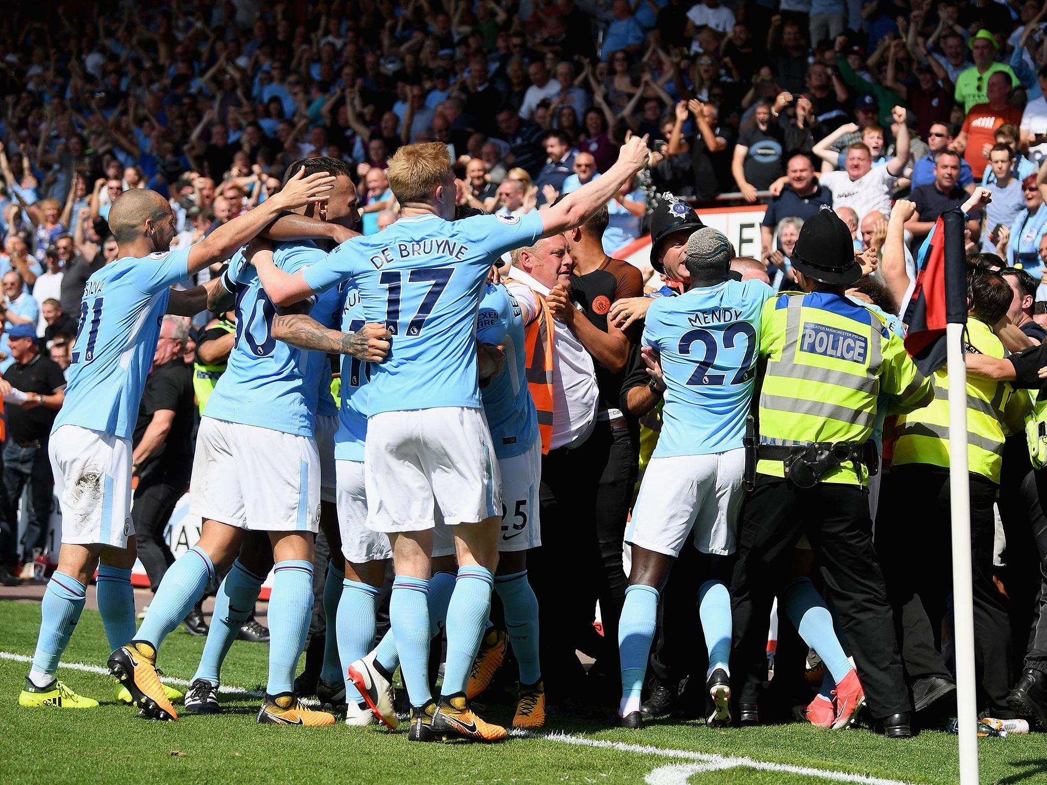 Manchester City left it very late to finally see off Bournemouth