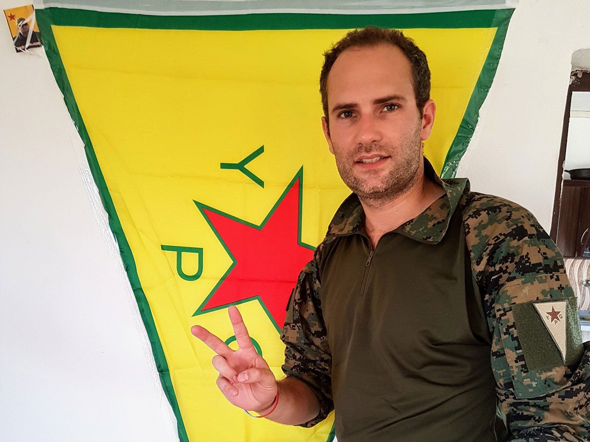 Macer Gifford, a British volunteer fighting against Isis in Syria, joined the Kurdish People's Protection Units (YPG)