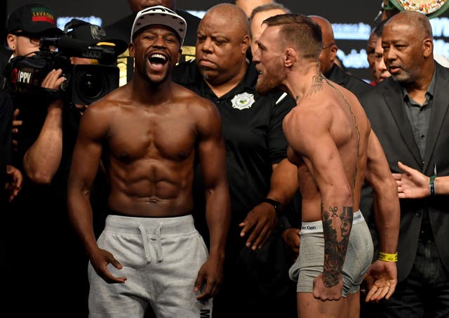 Mayweather has much more experience than boxing novice McGregor