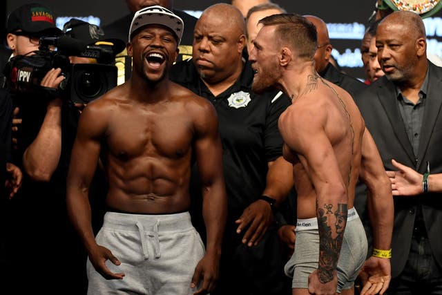 Mayweather has much more experience than boxing novice McGregor