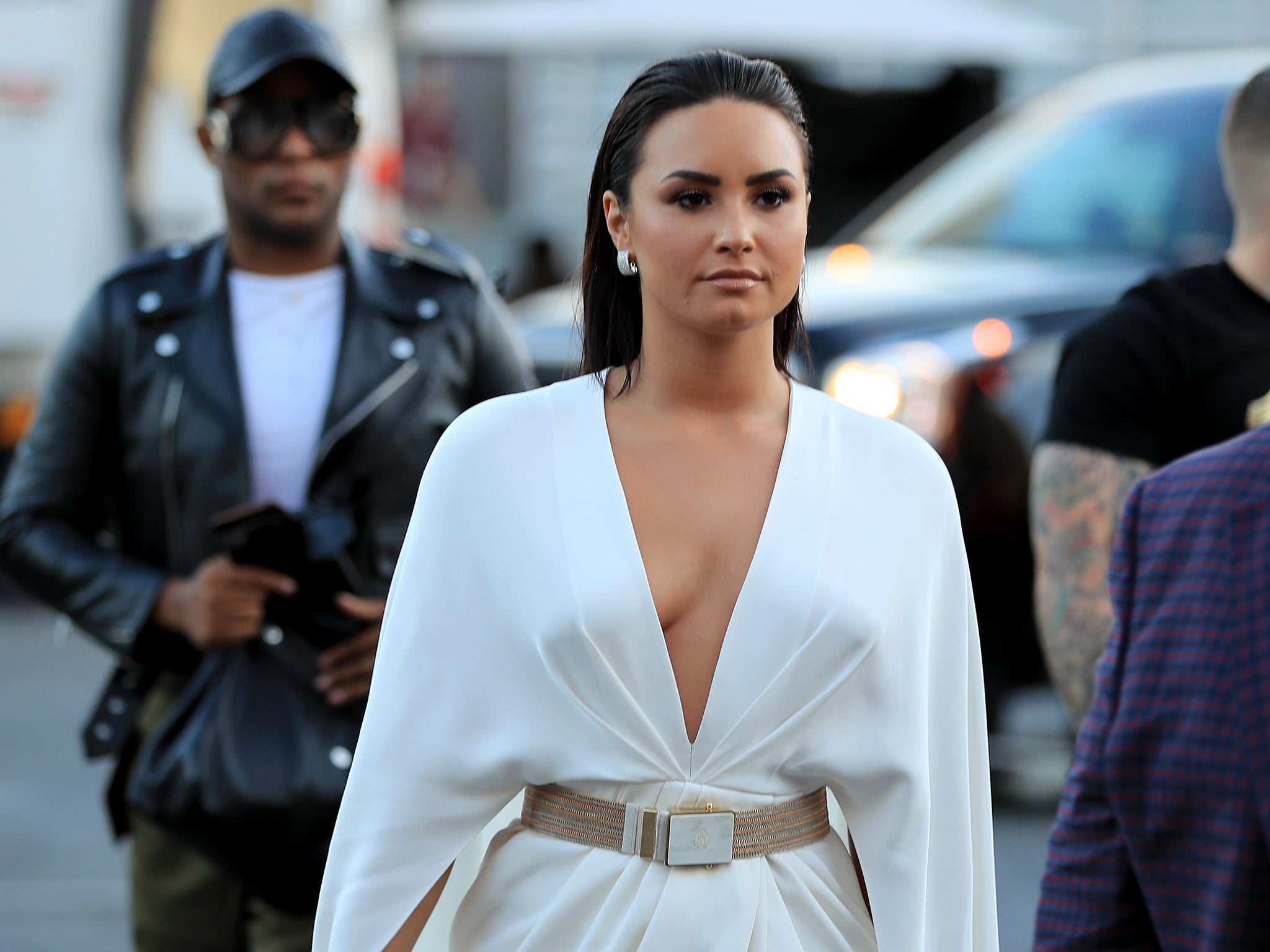 Demi Lovato said she 'played a prank' on her bodyguard that involved nonconsensual groping