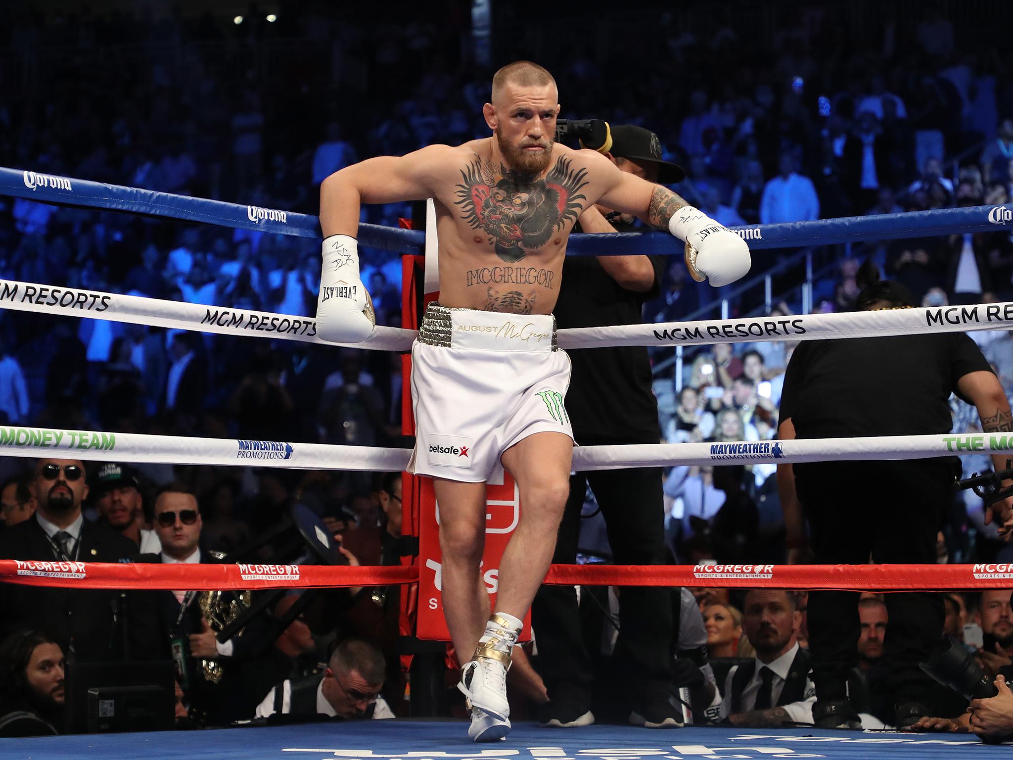 Conor McGregor lasted 10 rounds against Floyd Mayweather
