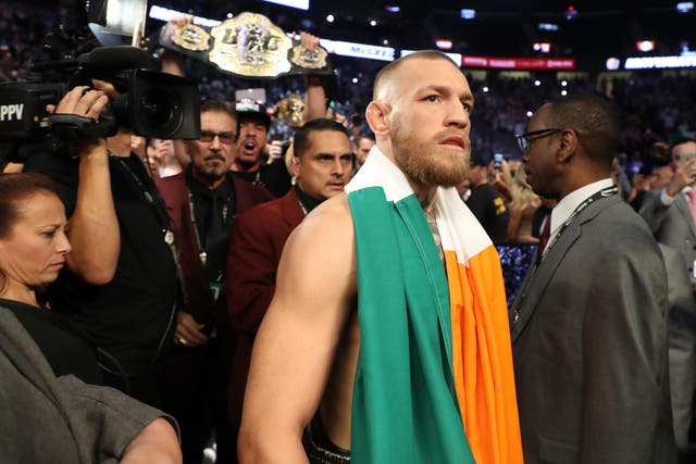 McGregor lost to Mayweather on Saturday night
