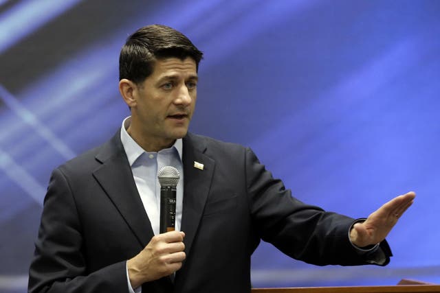 House speaker Paul Ryan said he disagreed with Joe Arpaio's pardon