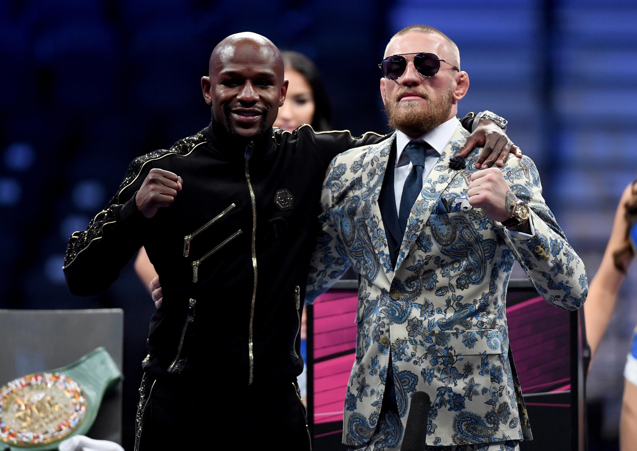 McGregor was full of praise for Mayweather