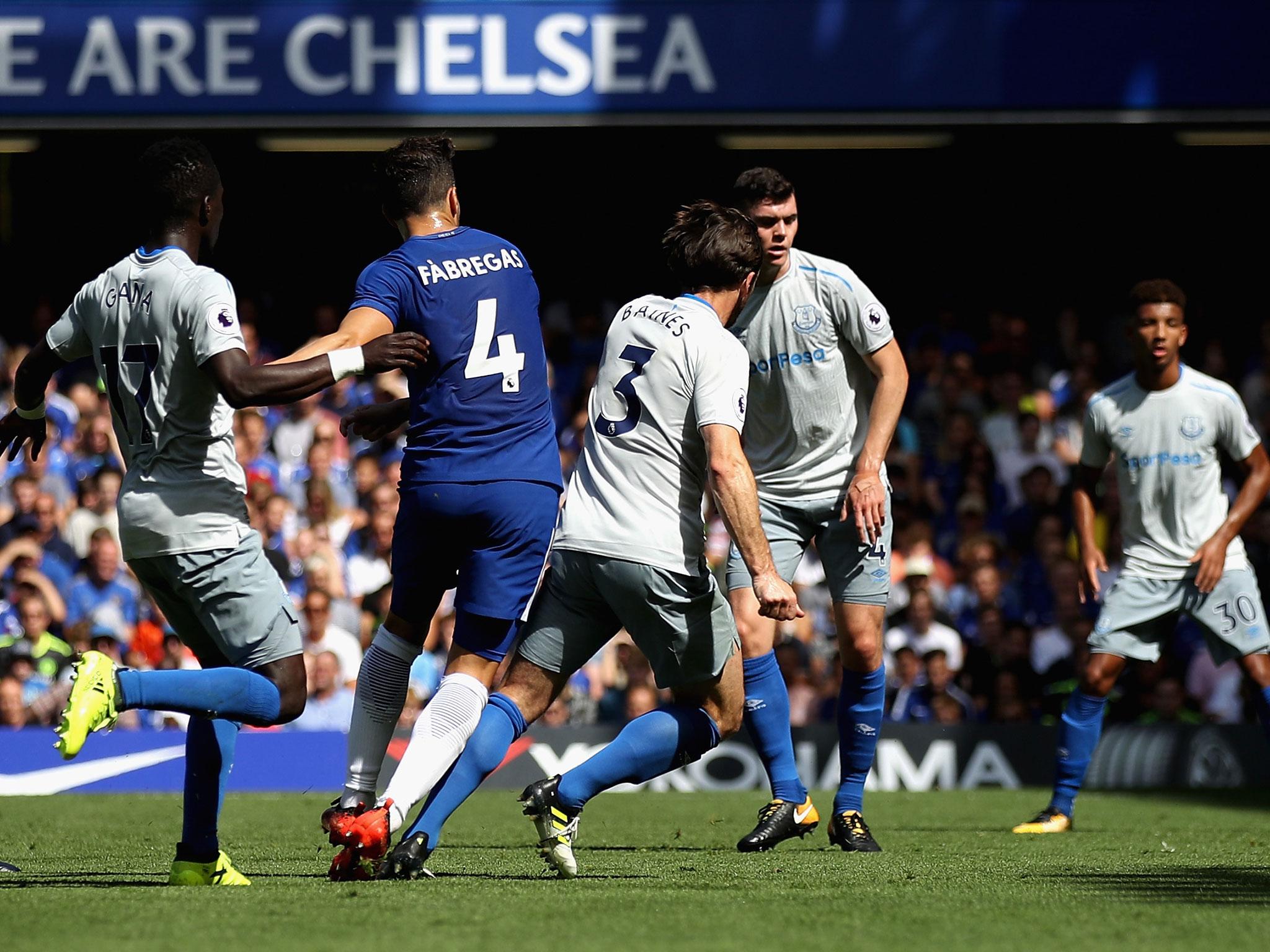 &#13;
Fabregas opened the scoring at the Bridge &#13;