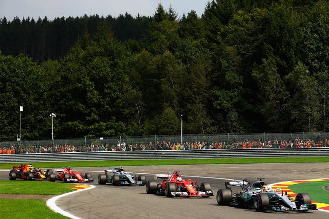 The sport's attention was on Spa in Belgium this weekend