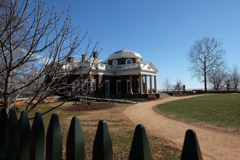 Monticello was sold by the Levy family to the Thomas Jefferson Memorial Foundation in 1923 (Getty)