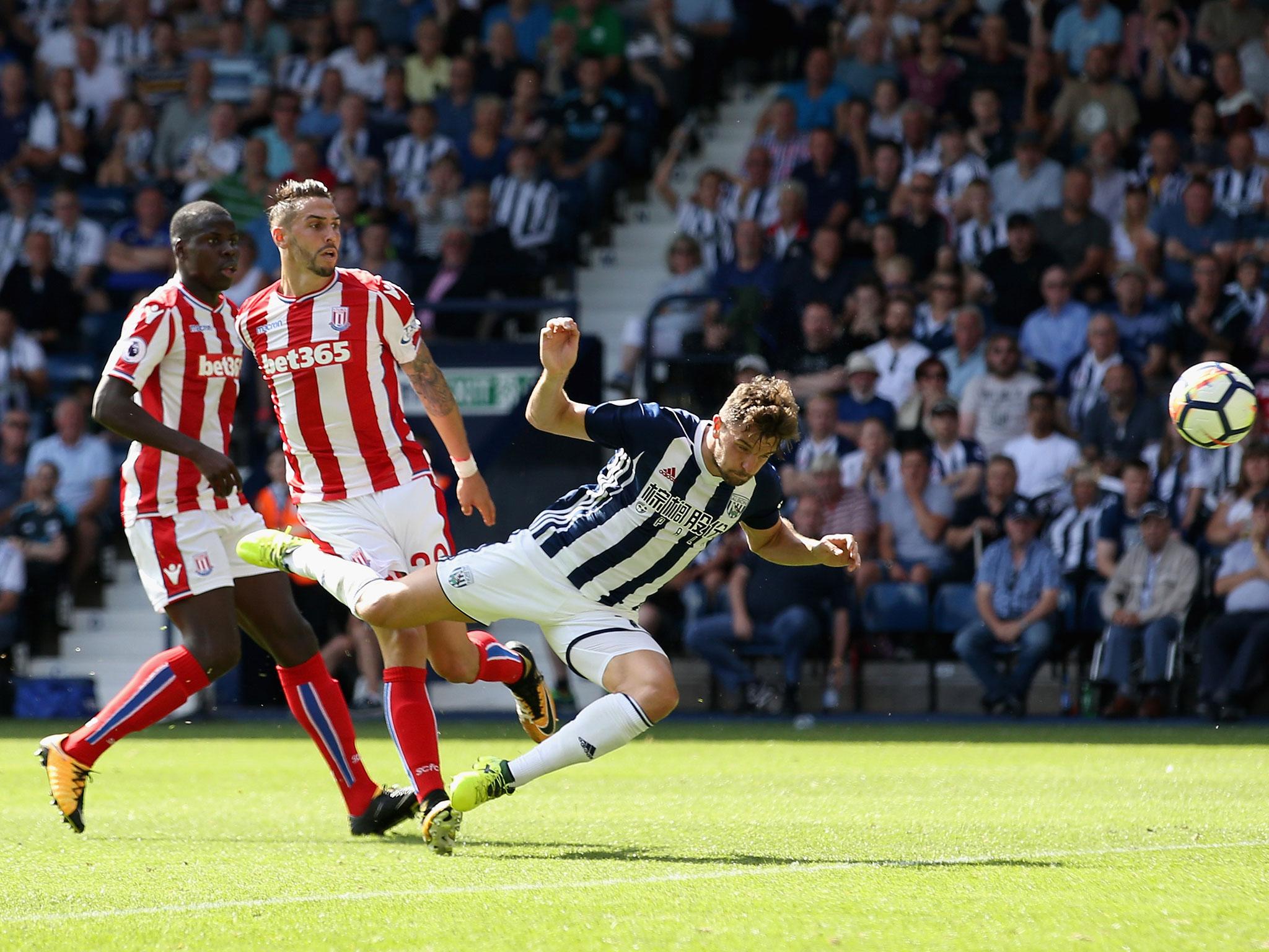 Rodriguez gave the Baggies the lead