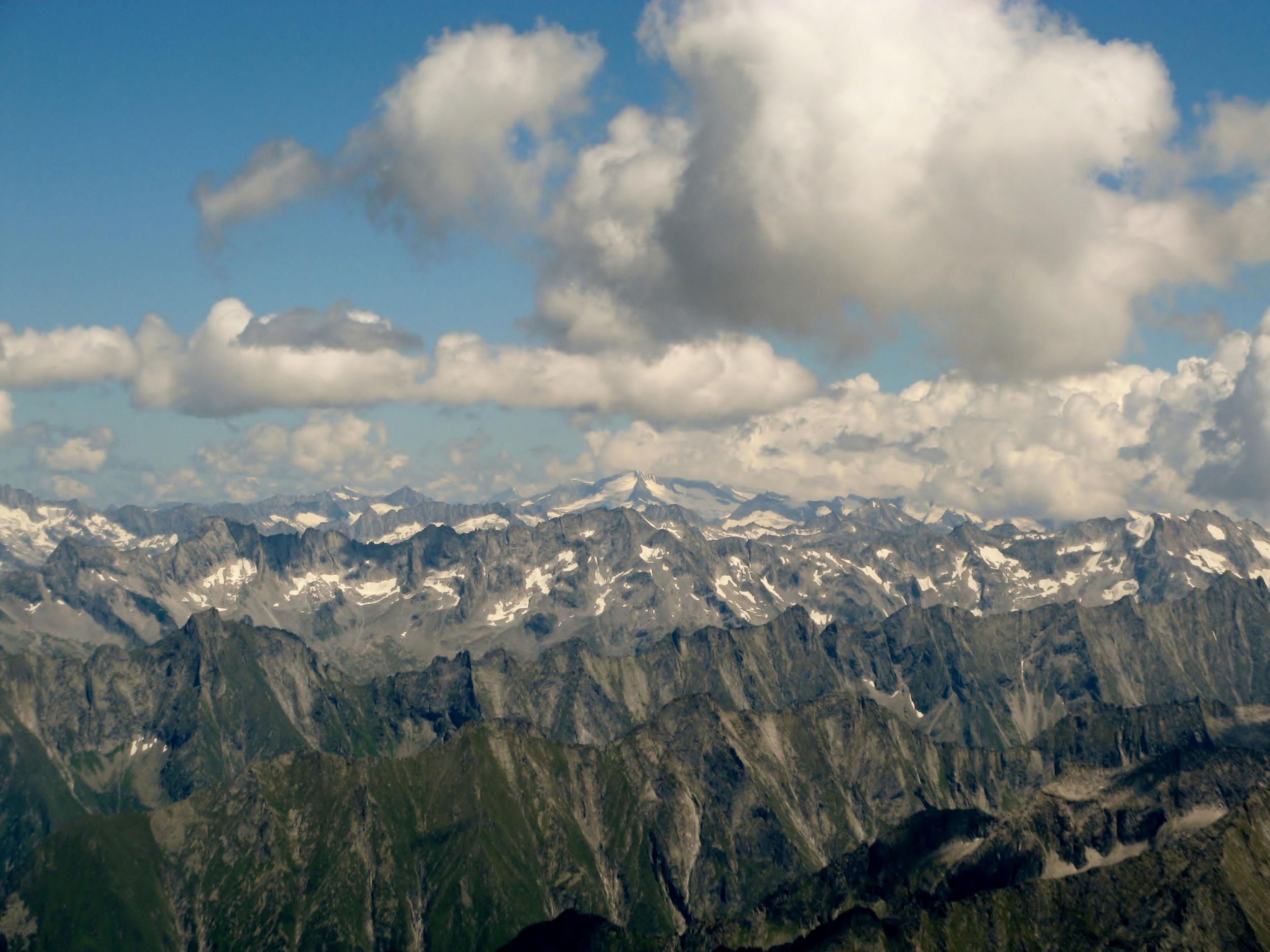The Zillertal Alps are a popular area for hiking and climbing