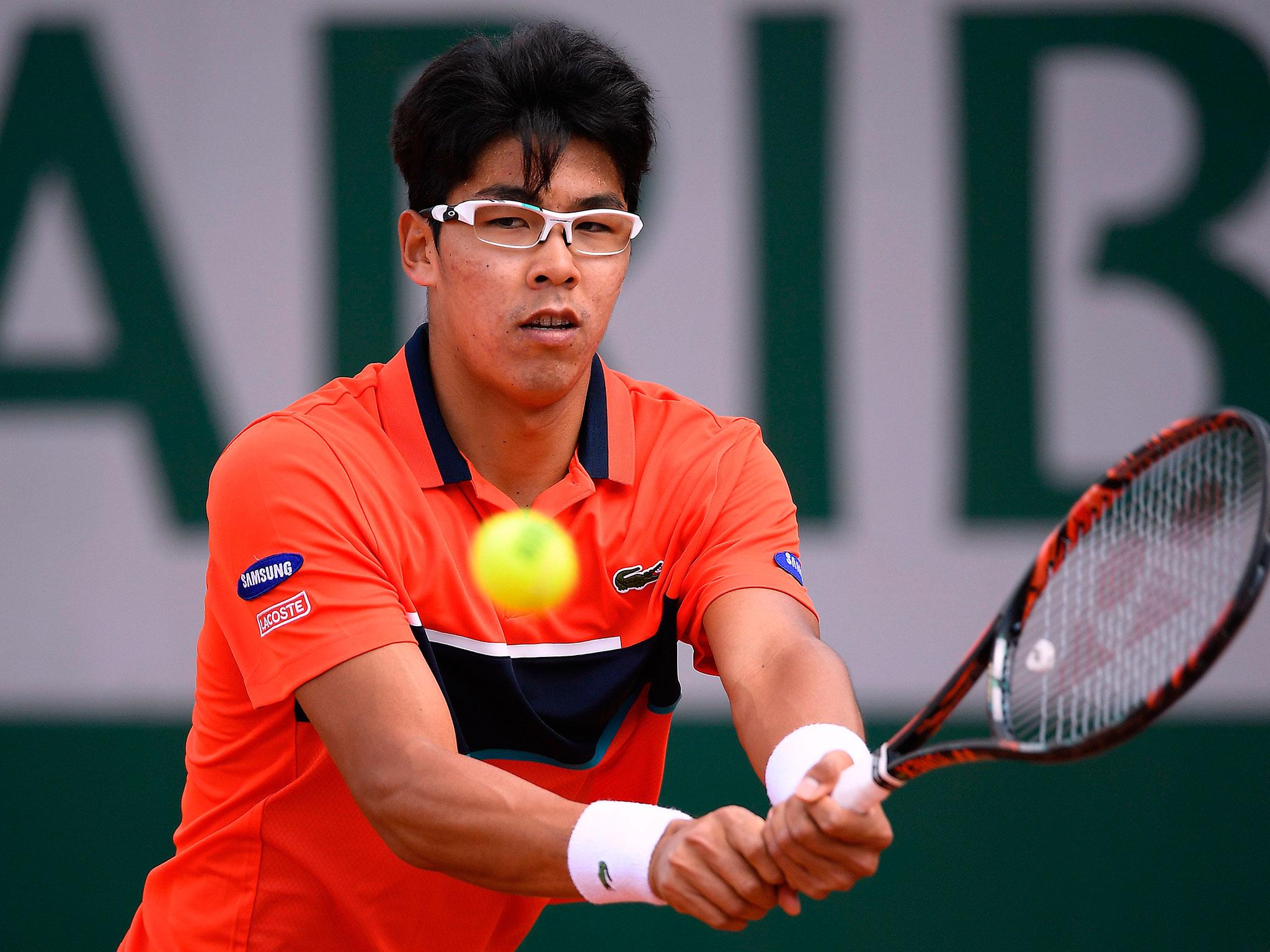 
Chung was voted most improved player on the men’s tour by his peers two years ago 