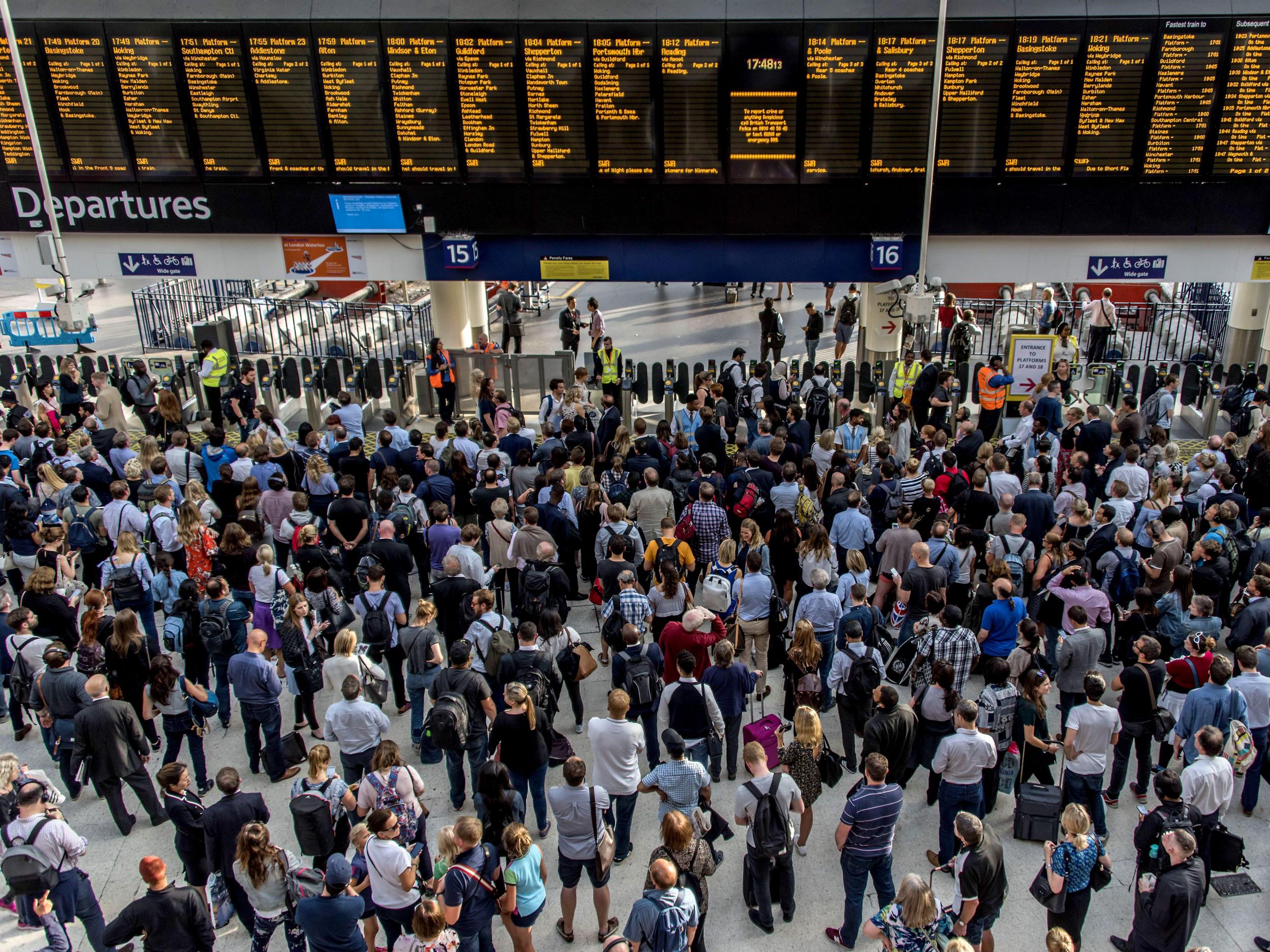 Commuters into Waterloo are facing a new round of strikes over driver-only trains