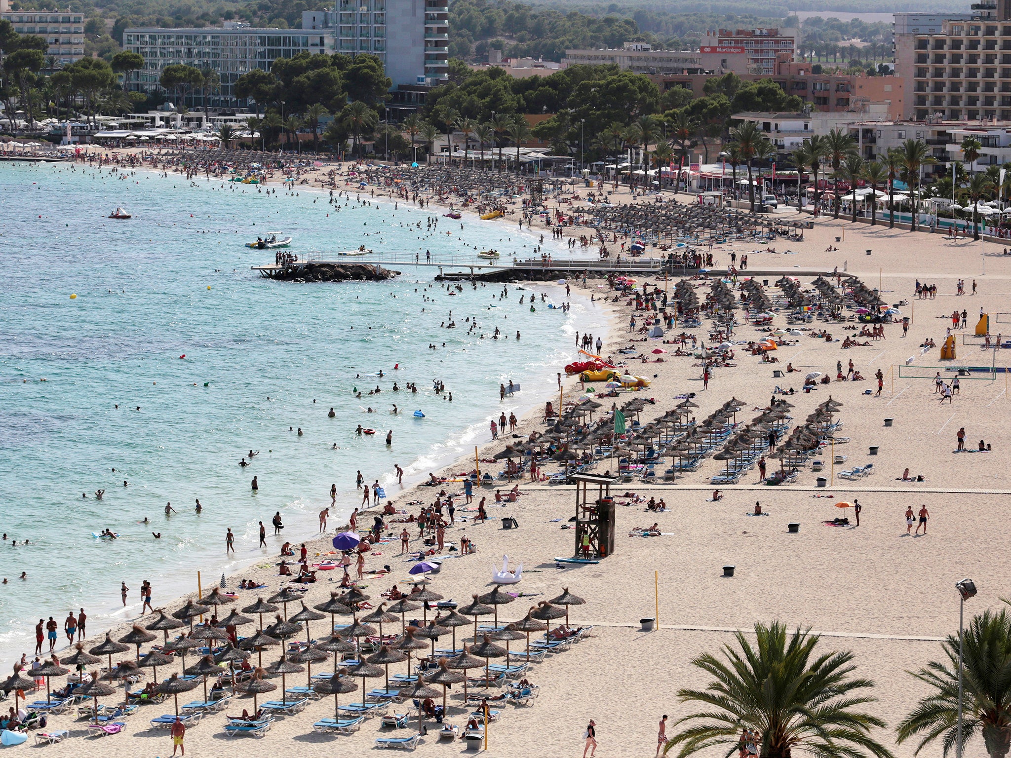Magaluf is known as a popular resort on the Spanish island of Majorca