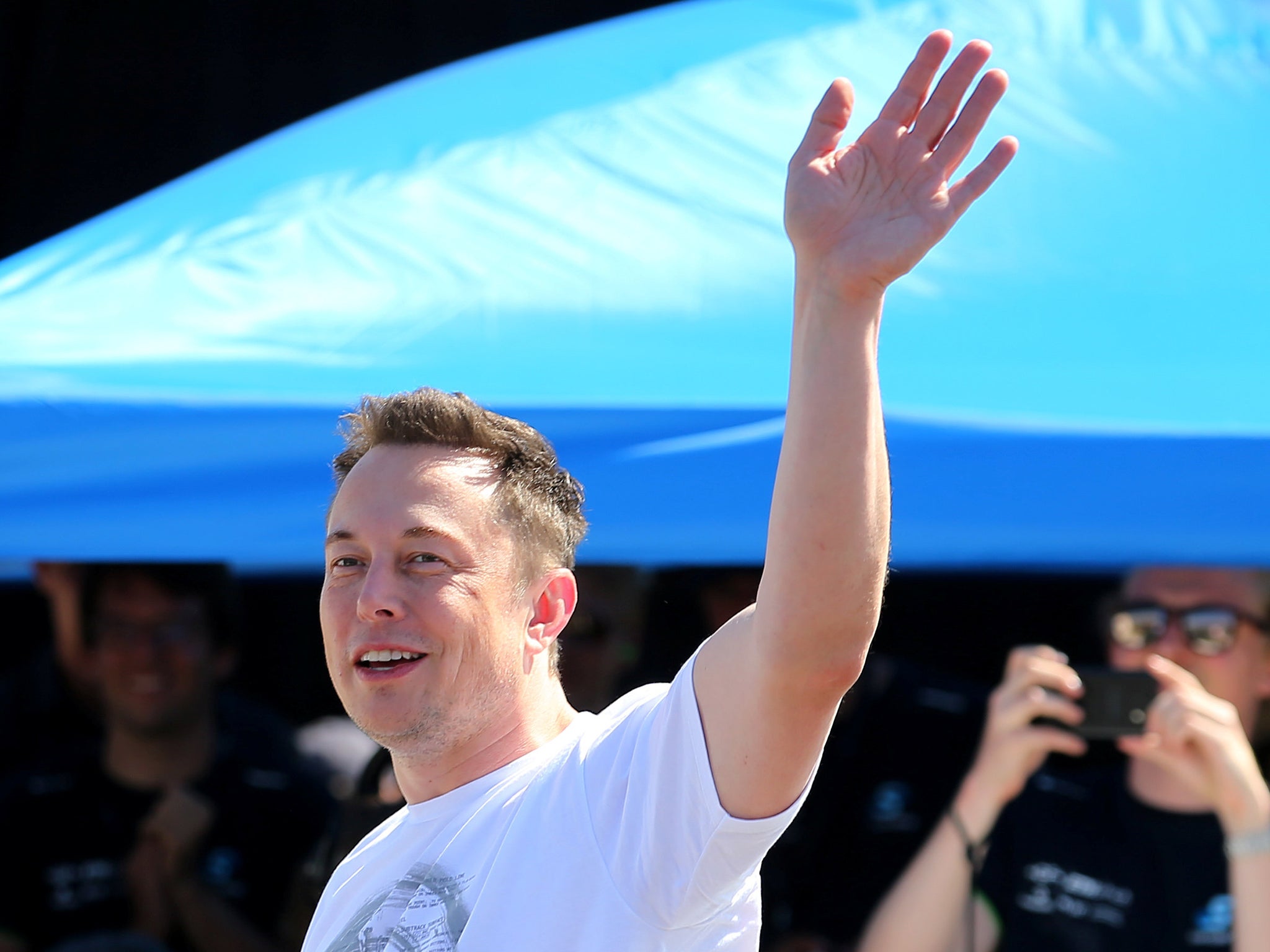 The Tesla chief executive has denied that the company is fundraising