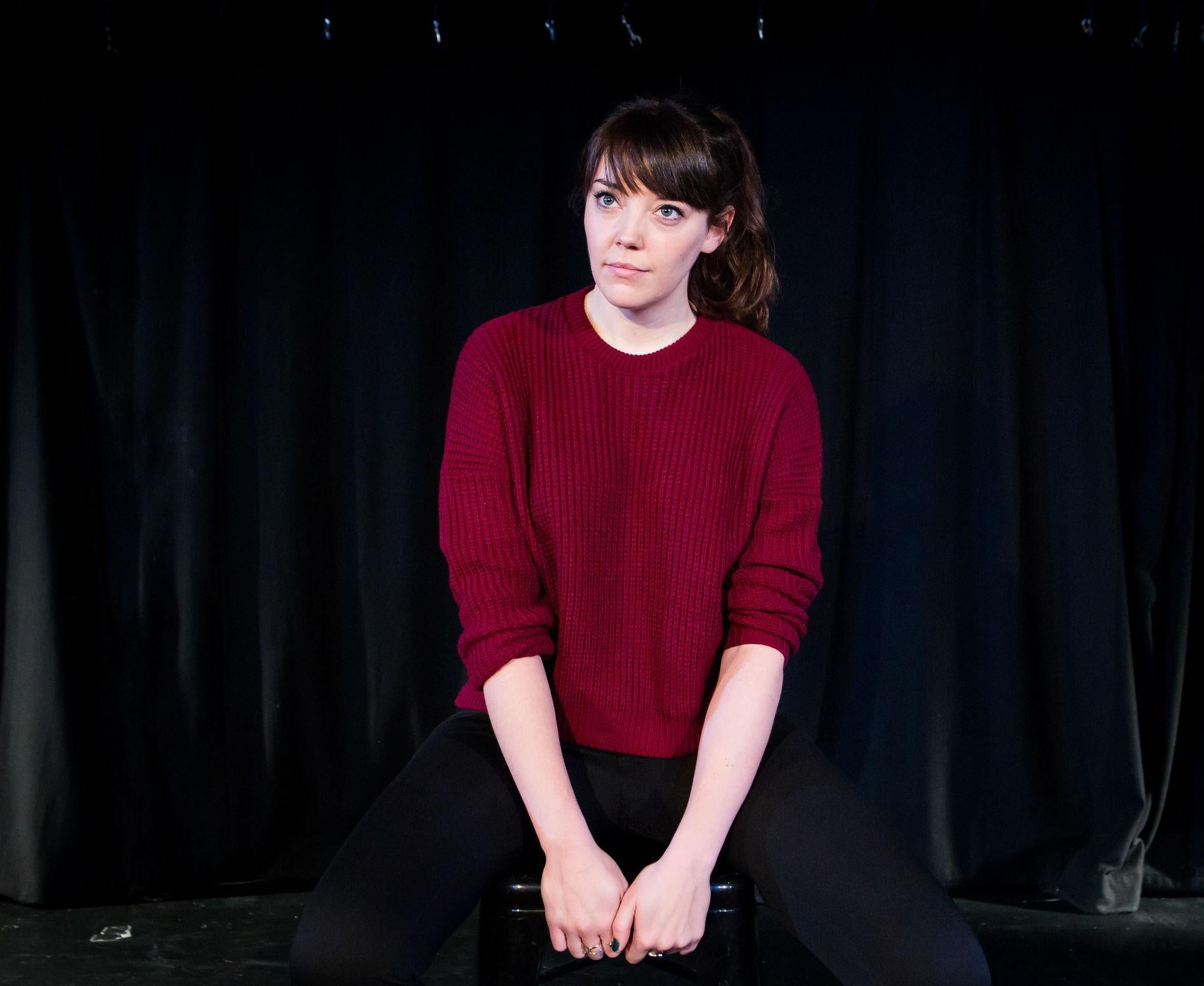 Maddie Rice performs in 'Fleabag' at the Edinburgh Fringe