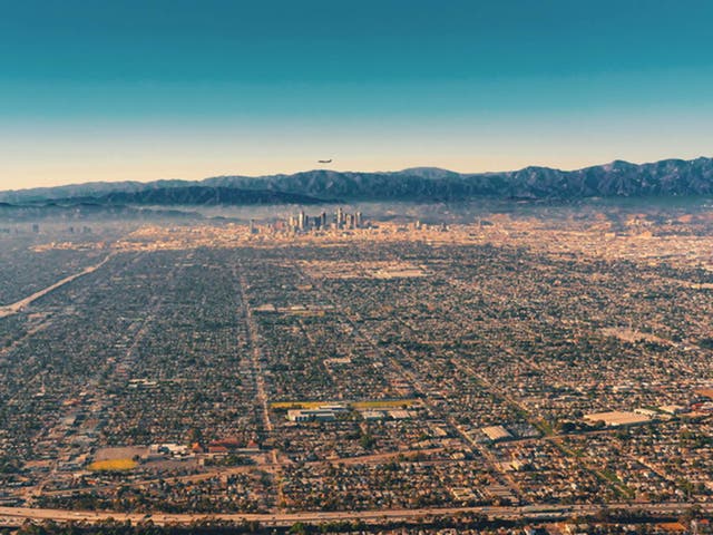 Sprawling cities like Los Angeles could cover an even larger area