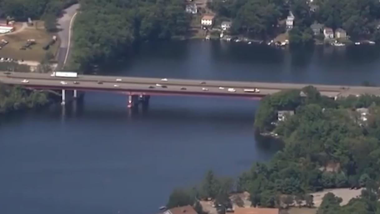 The child managed to swim to the shore of Lake Quinsigamond