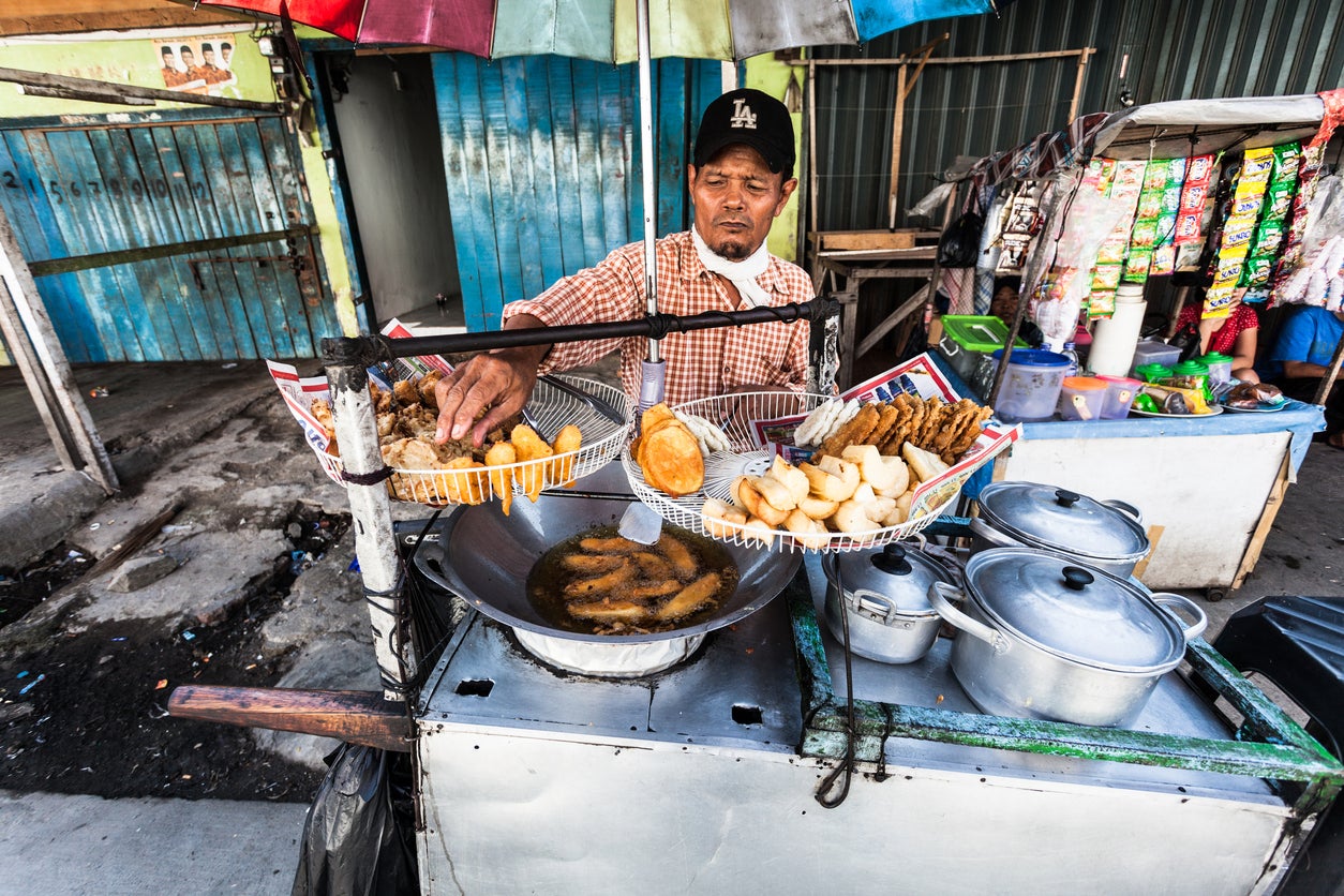 Street food has Javanese, Balinese, Chinese and European influences (Getty)