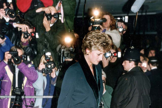 Diana in 1993 – her son Prince Harry has revealed he is haunted by paparazzi who later took pictures of her ‘dying in the back seat’ after that car crash in Paris in 1997