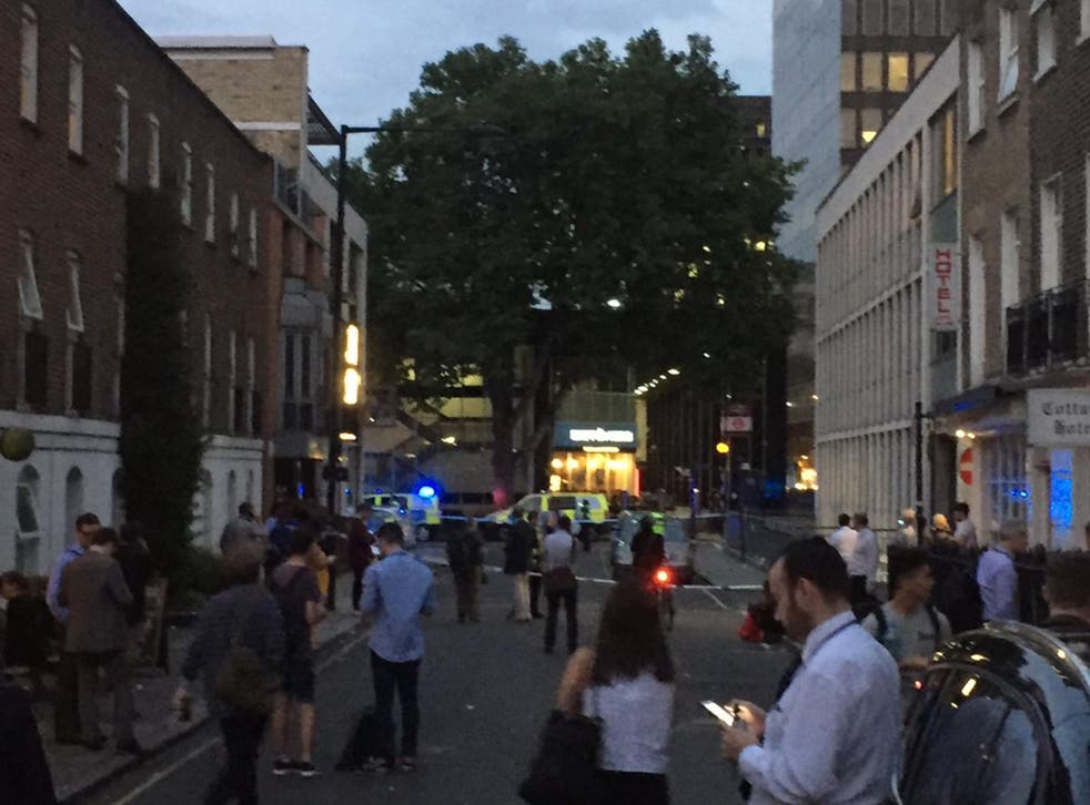 Euston station was evacuated after an e-cigarette reportedly exploded in a bag
