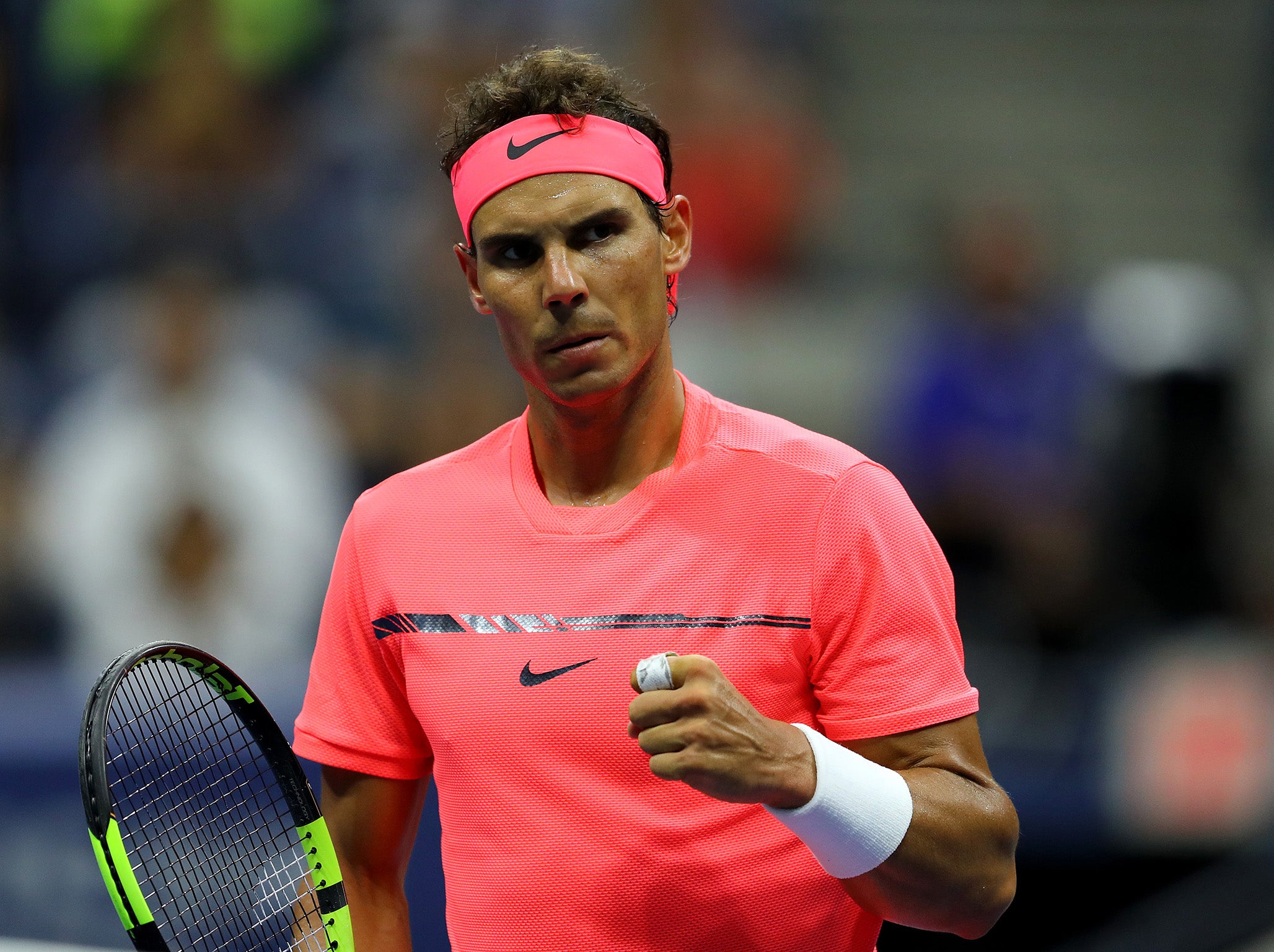 Nadal battled his way through some difficult first week matches