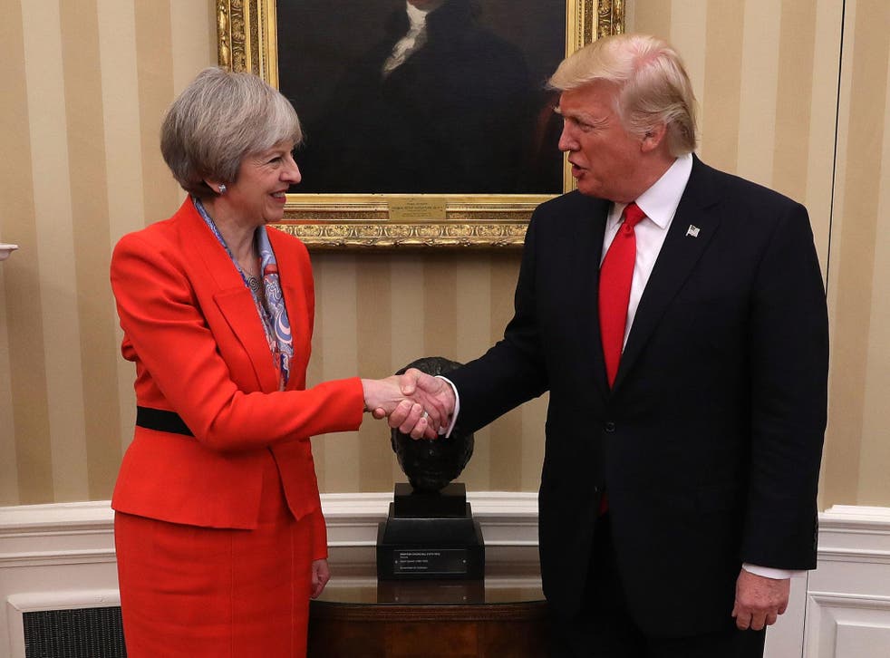 The Prime Minister, Theresa May extended the invitation to Mr Trump when she became the first leader to visit him at the White House in January
