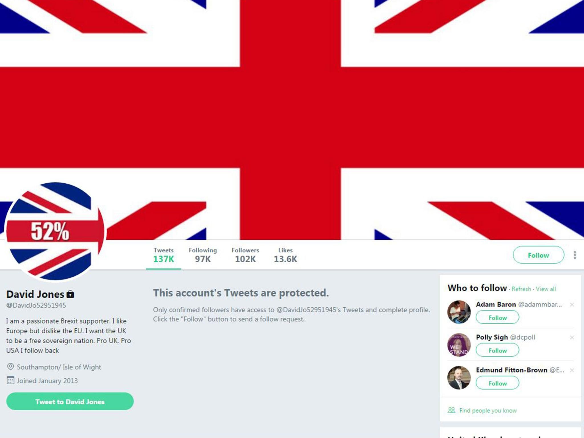 pro brexit twitter account with 100 000 followers could be part of russian disinformation campaign - instagram quiz feature fake followers banned in ny social !   media news