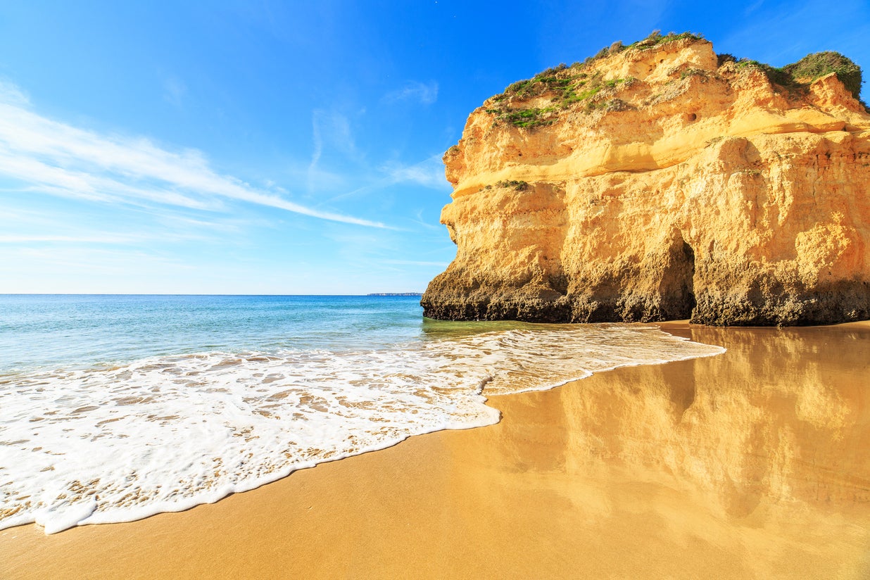The beaches in Portugal's Algarve will still be sun soaked in September