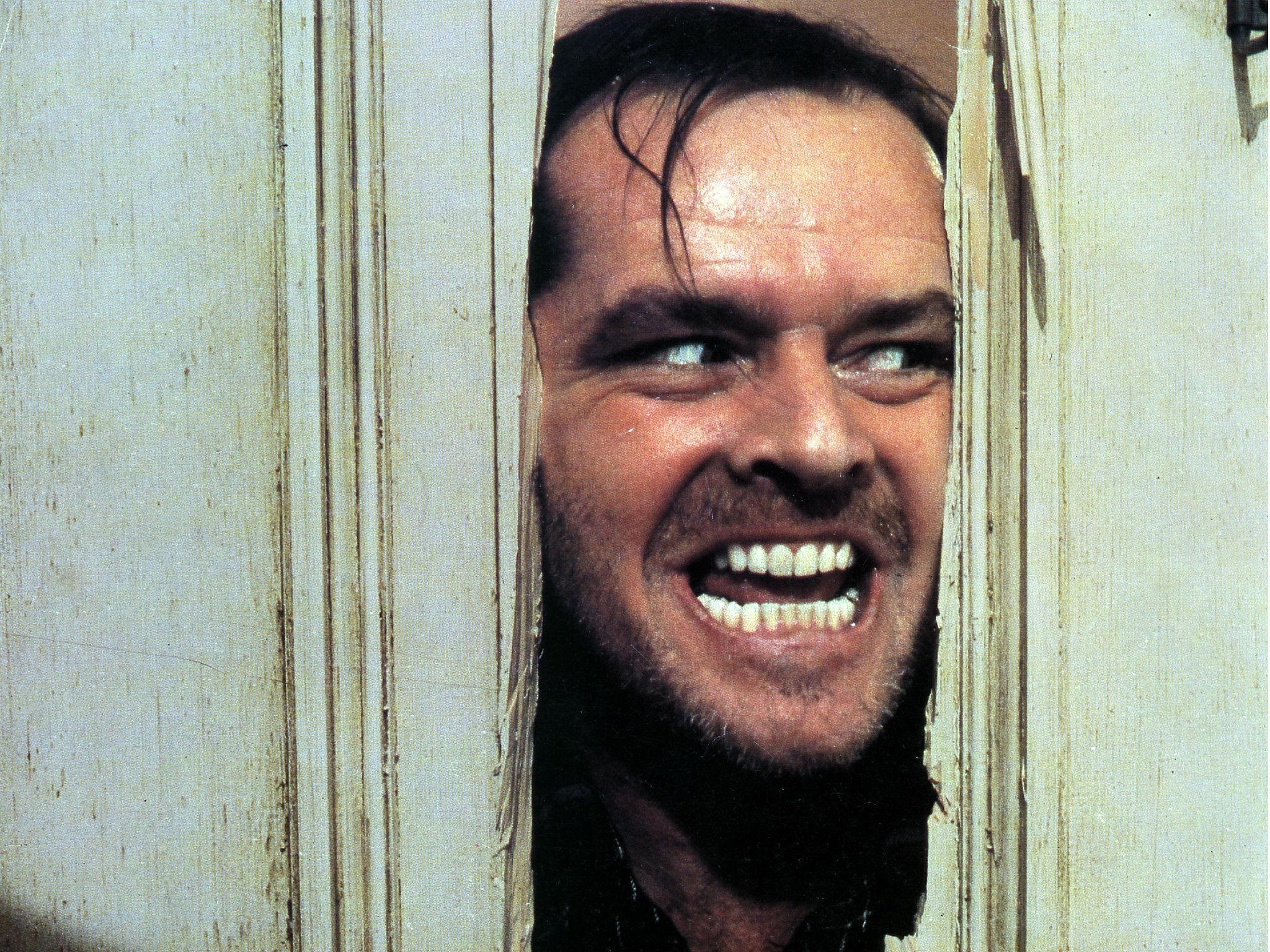 Jack Nicholson as Jack Torrance in The Shining (Warner Brothers)