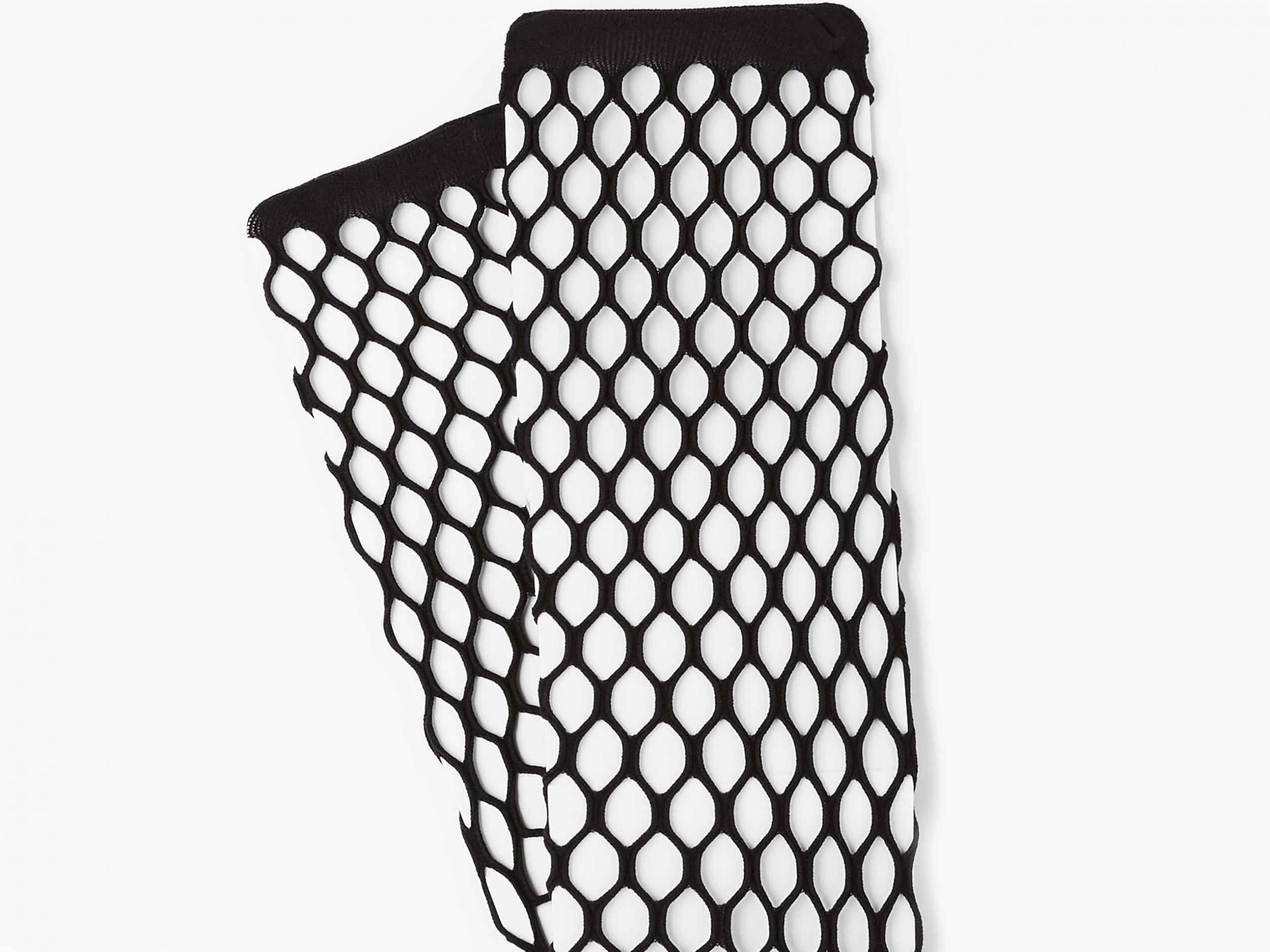 Fishnet tights, £9.99, Mango