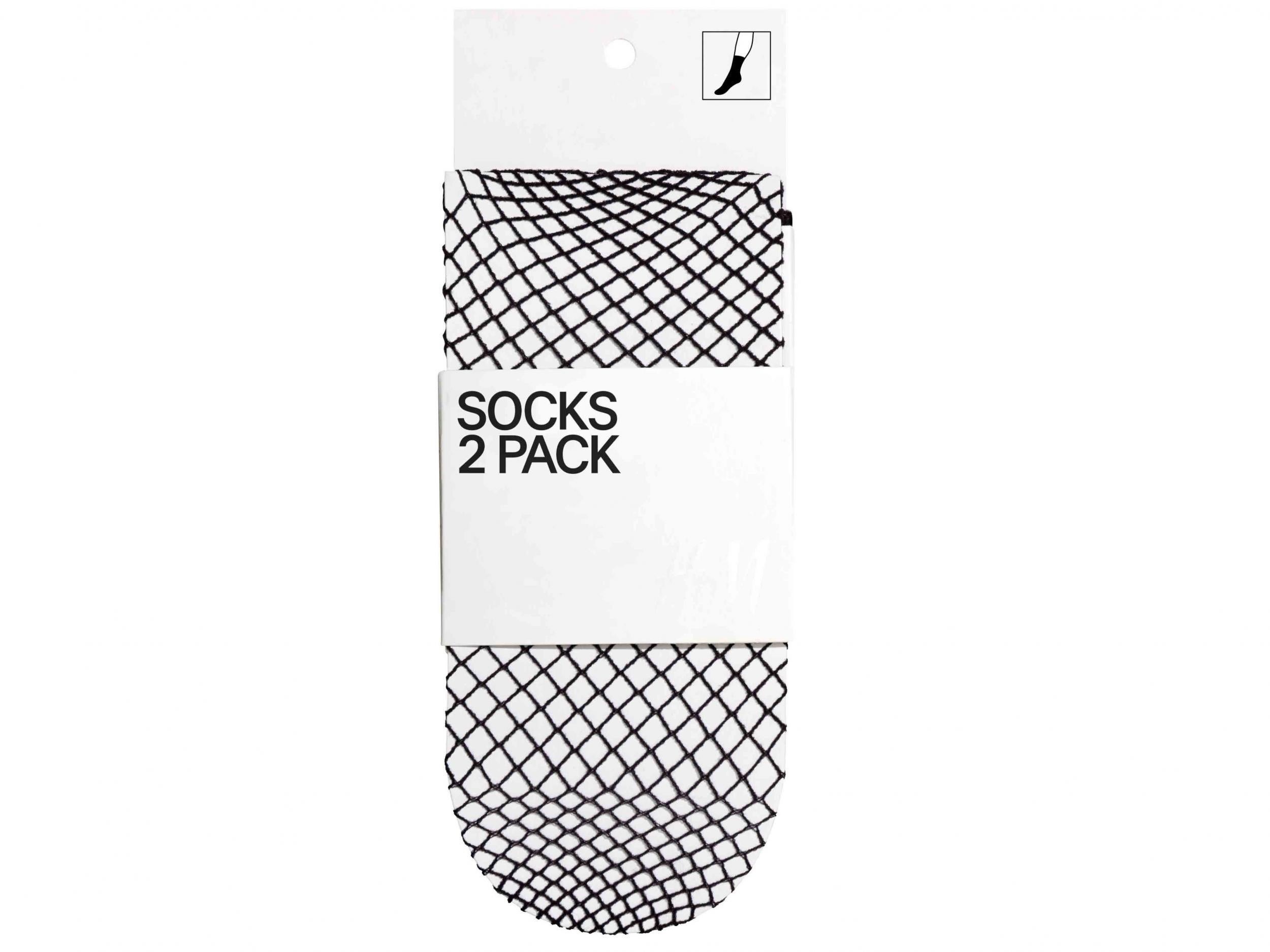 Two-pack Fishnet Socks, £6.99, H&amp;M