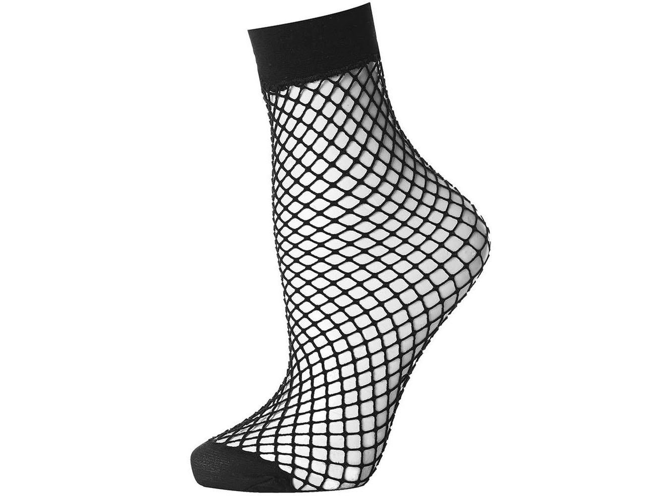 Fishnet Ankle Sock, £4, Topshop