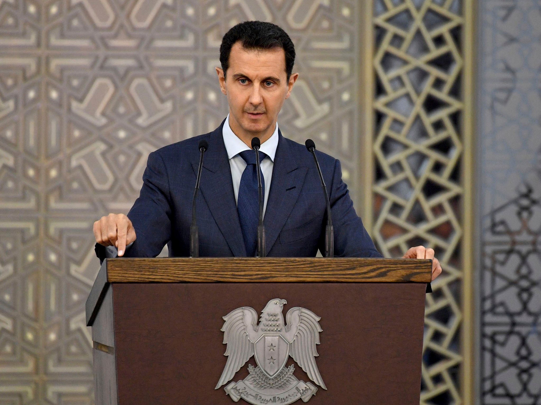 Bashar al-Assad has clung to power since the uprising in his country turned into a bloody war