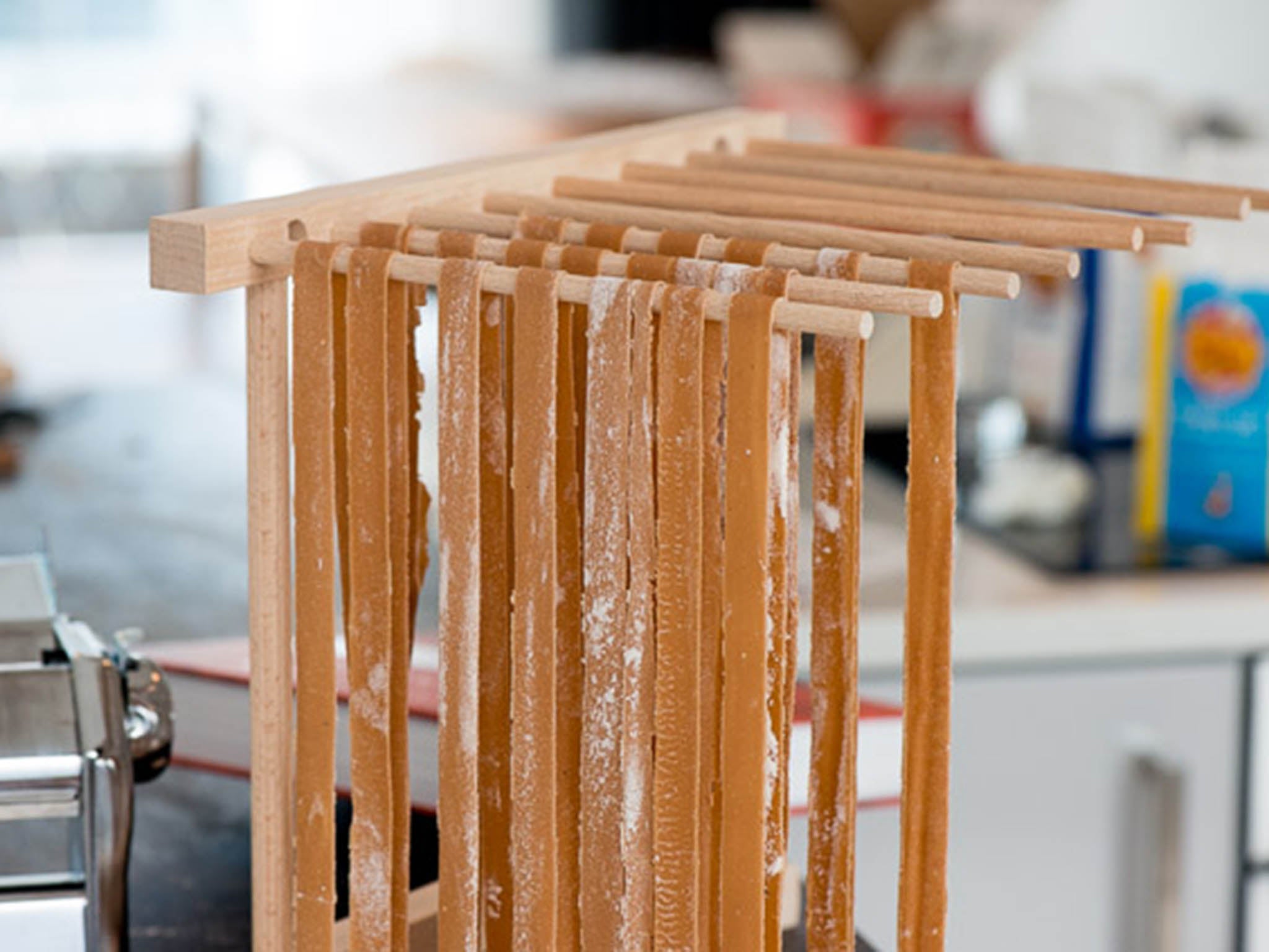 &#13;
Chestnut flour is perfect for preparing pasta &#13;