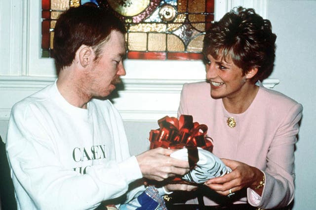 Diana met with many HIV/AIDS patients during her time as Princess of Wales