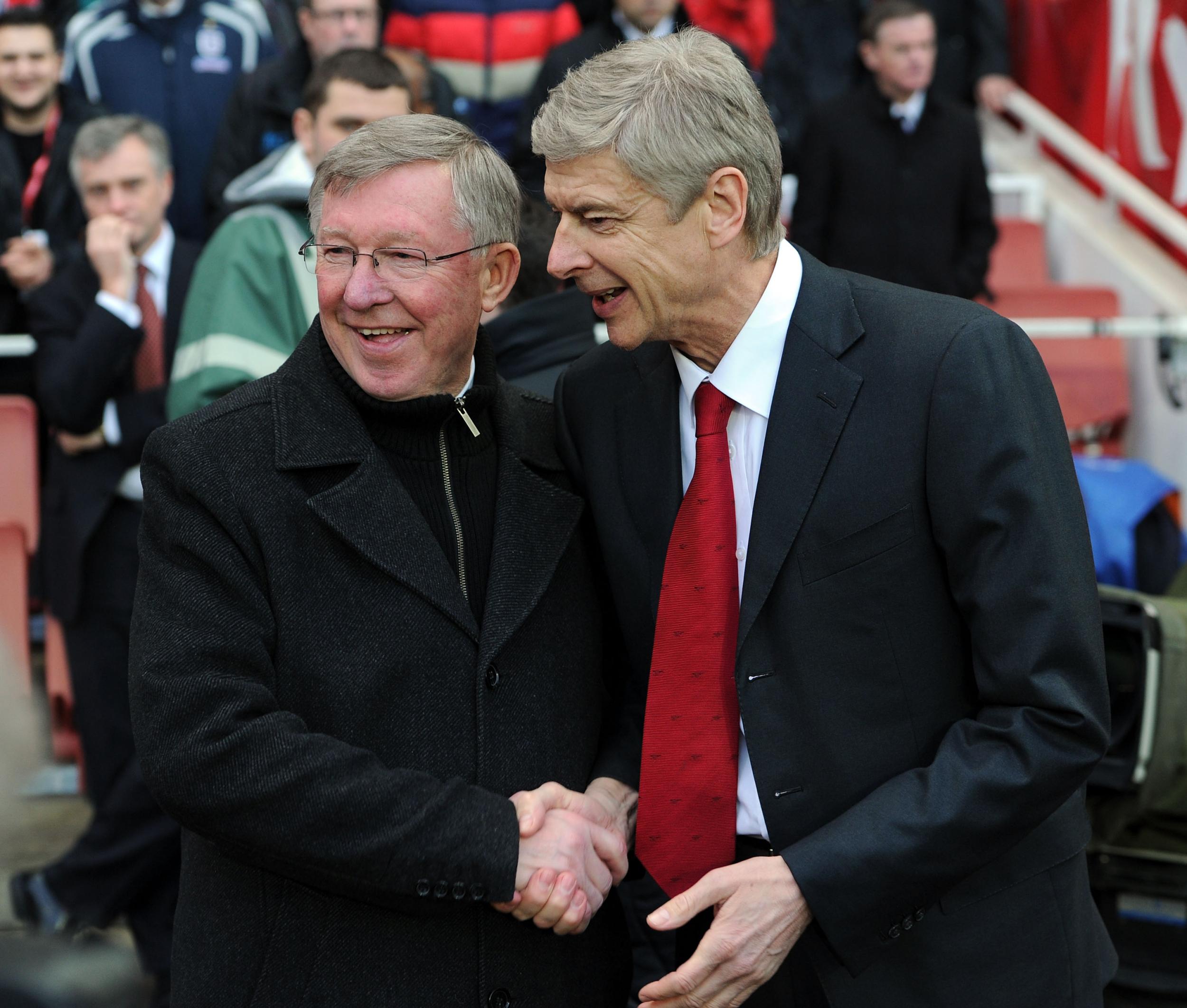 Arsene Wenger and Sir Alex Ferguson spent their best years as fierce Premier League rivals