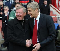 Arsenal boss Wenger met with United about succeeding Ferguson