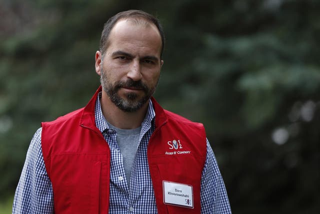 Dara Khosrowshahi's (pictured) decision to become Uber's new boss came as a surprise for Mark Okerstrom, his replacement at Expedia