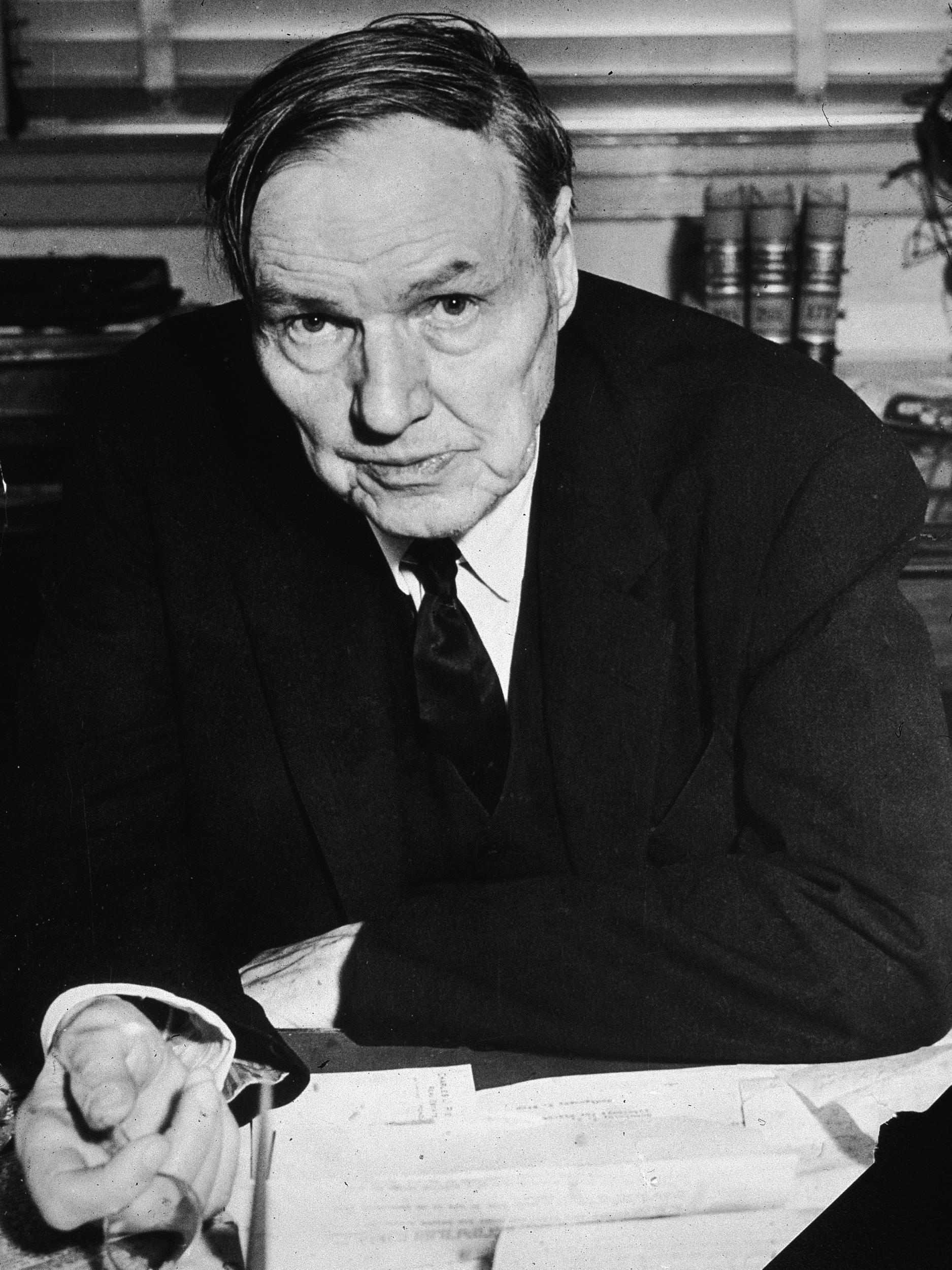 Defence lawyer and civil rights activist Clarence Darrow, circa 1920s (Hulton Archive/Getty)